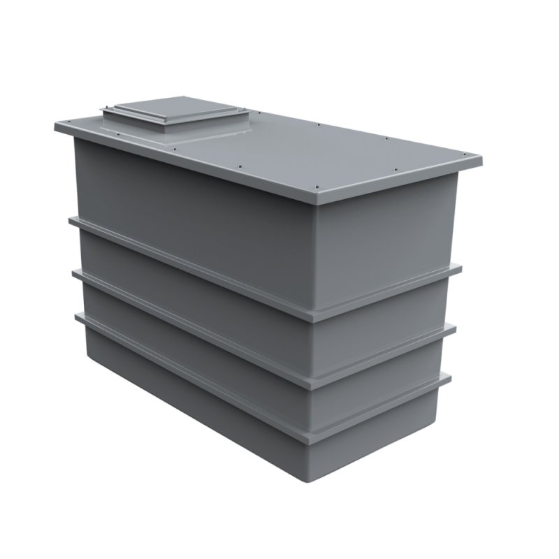 PW3001 3001L One Piece Insulated GRP Water Tank