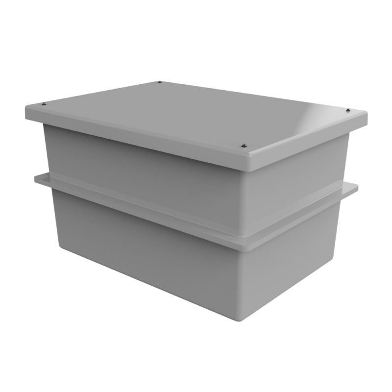340L Two Piece Insulated GRP Water Tank