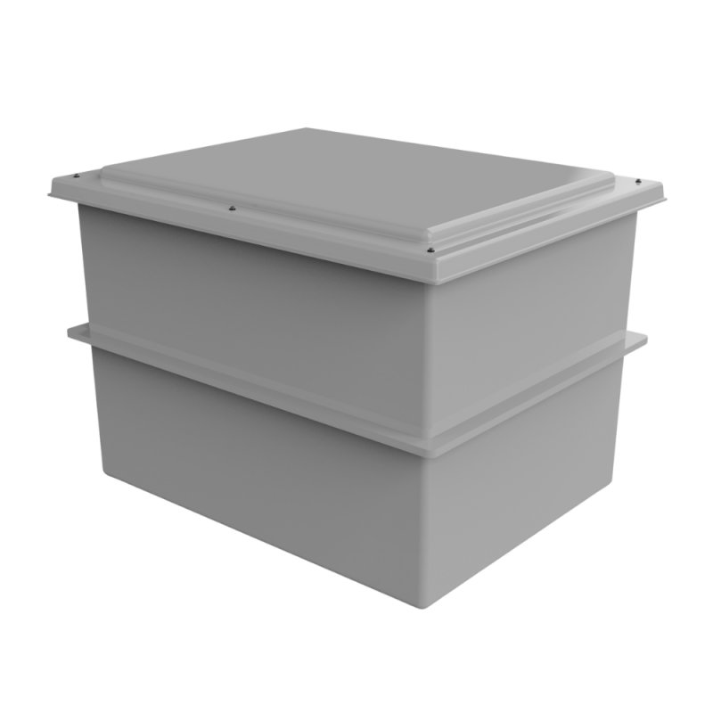 PW909 909L Insulated Two Piece Grp Water Tank