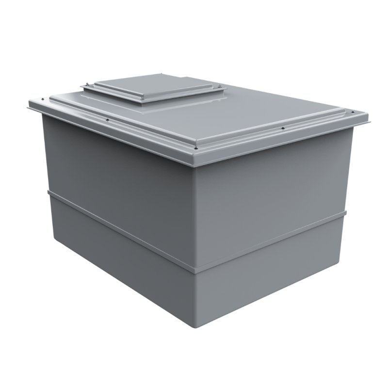 PW1364 1364L One Piece Insulated GRP Water Tank