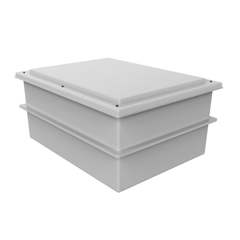 680L Two Piece Insulated GRP Water Tank