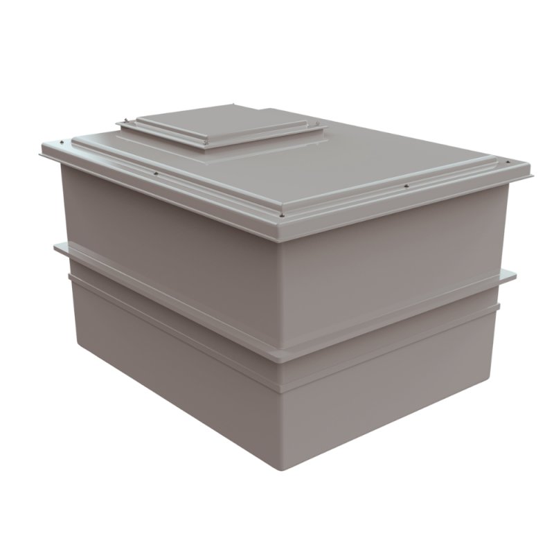 PW1364 1364L Two Piece GRP Water Tank