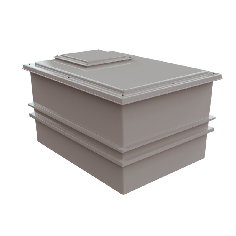 PW1590 1590L Two Piece GRP Water Tank