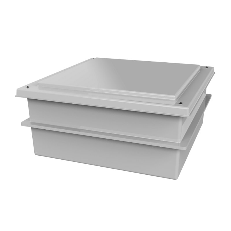PW500 500L Two Piece Insulated GRP Water Tank