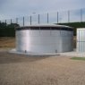 25000L GALVANISED STEEL WATER TANK