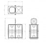 Purewater 4000 Litre GRP Sectional Water Tank, Internally Flanged Base (IFB)