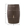 Garantia 420L Barrica Rain Water Barrel
