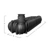 Graf 10,000L PLATIN XL FLAT RAINWATER TANK