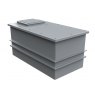 2000L Two Piece Insulated GRP Water Tank