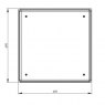 PW125 One Piece GRP Water Tank Dims 2