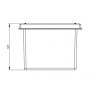 PW125 One Piece GRP Water Tank Dims 1