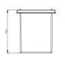 PW187 One Piece GRP Water Tank Dims 2