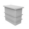 501L One Piece Insulated GRP Water Tank