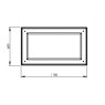 501L One Piece Insulated GRP Water Tank