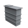 PW1050 1050L One Piece Insulated GRP Water Tank