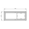PW1050-1 Dimensions