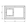 PW1135-1 Lid Dimensions
