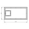PW3636 Top Dimensions