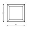 PW225-2 Lid Dimensions