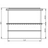 PW650-2 Height Dimensions