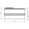 PW1135-2 Height Dimensions
