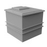 1818 Litre GRP Water Tank - Two Piece Insulated