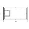 3185 Litre GRP Water Tank - Two Piece Insulated