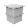 187L Two Piece GRP Water Tank