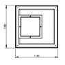 1501 Litre GRP Water Tank - Two Piece Insulated